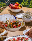 Azure Salad Bowl 22 cm