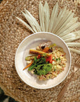 Perlemor Sand Pasta Bowl 22 cm