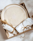 Perlemor Sand Salad Plate 24 cm