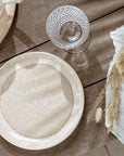Perlemor Sand Salad Plate 24 cm