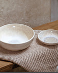 Perlemor Sand Dip Bowl 12 cm