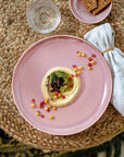 Perlemor Coral Flat Plate 27cm