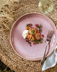 Perlemor Coral Flat Plate 27cm