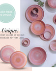 Perlemor Coral Flat Plate 27cm