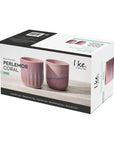 Perlemor Coral Mug Set of 2 Pieces