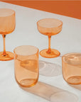 Like Apricot Wine Goblet, Set of 2 Pieces