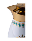 Palm Tree Thermos Gold 1L