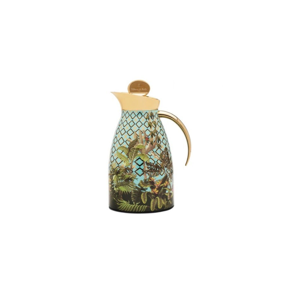 Amazonia 1L Thermos Gold Leaves Gold