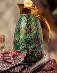 Amazonia 1L Thermos Gold Leaves Gold