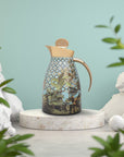 Amazonia 1L Thermos Gold Leaves Gold