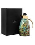 Amazonia 1L Thermos Gold Leaves Gold