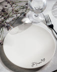 Statement Salad Plate Je t'aime