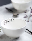Statement Bowl Je t'aime
