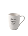 Statement Mug Keep Calm And Drink Coffee
