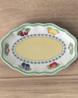 French Garden Fleurence Pickle Dish/Saucer Sauceboat 24 cm