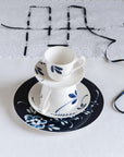 Old Luxembourg Brindlle Saucer for Espresso Cup 12cm