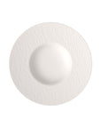 Manufacture Rock Blanc Pasta Plate 28 cm