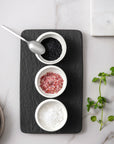 Newmoon Dip Bowl & Tray Set 4 Pieces