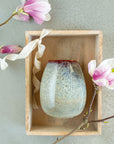Lave Home Drop Vase Beige Large