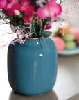 Lave Home Nek Vase Bleu Uni Small