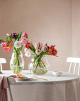 Rose Garden Home Vase/Hurricane Lamp