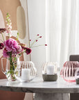 Rose Garden Home Hurricane Lamp