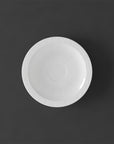 White Pearl Saucer for Espresso Cup 13cm