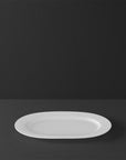 White Pearl Oval Platter 35cm