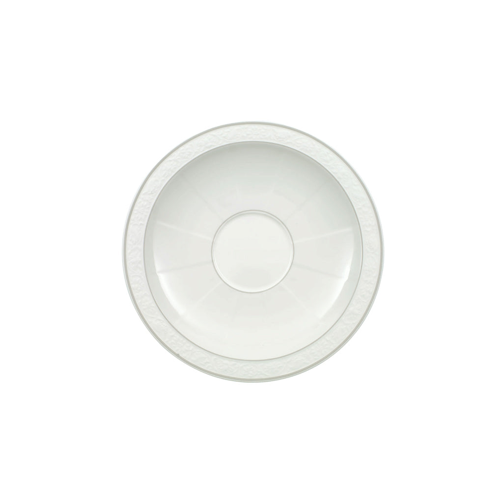 Grey Pearl Breakfast cup &amp; Saucer – Set of 6