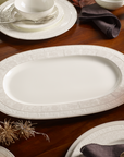 Gray Pearl Oval Platter 41cm 2