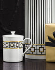 Metrochic Gifts Mug With Lid 260 ml
