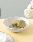 Fleur Vert Dessert Bowl 13cm