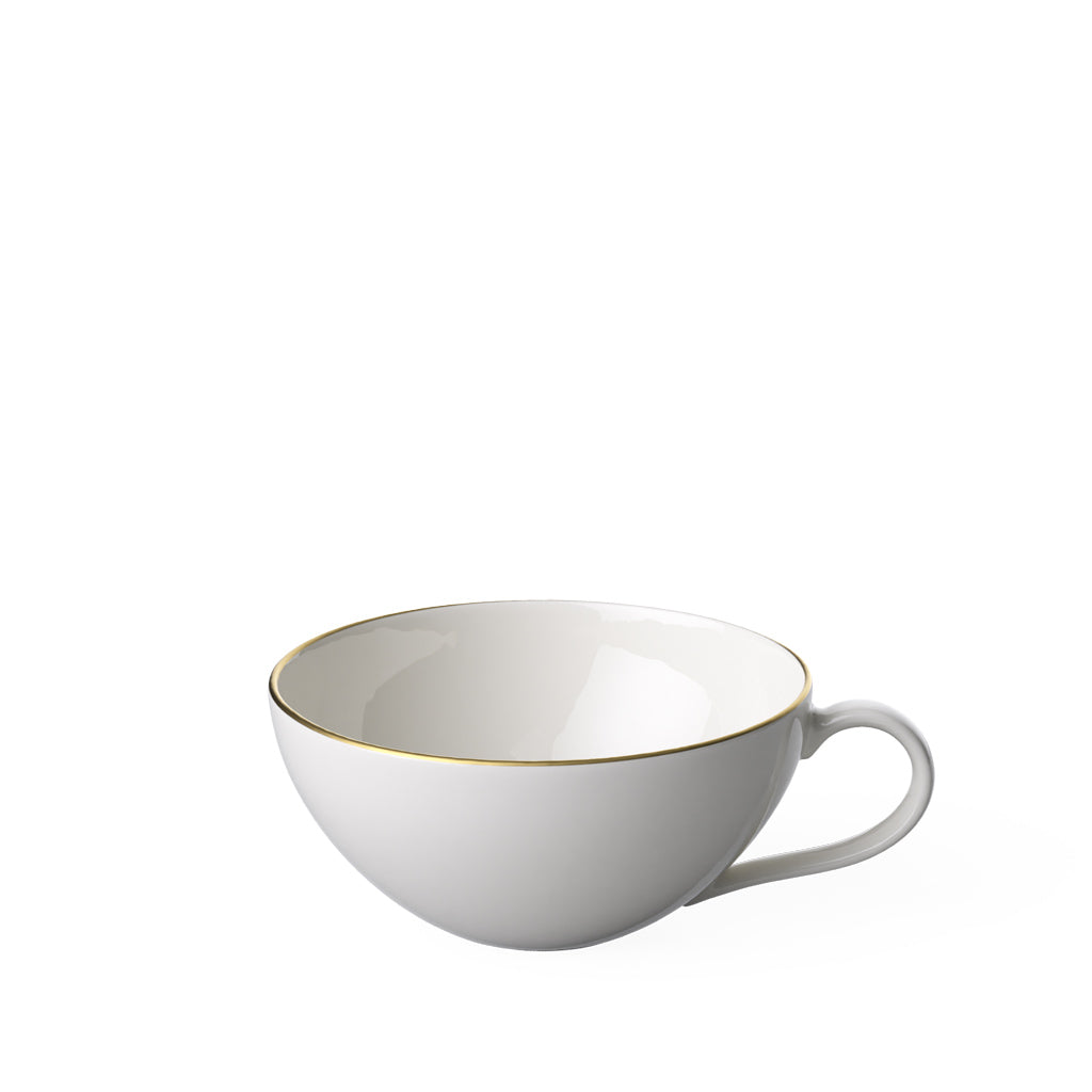 Anmut Gold Teacup &amp; Saucer – Set of 6