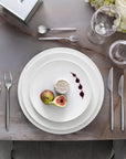 Metrochic Blanc Dessert/Breakfast Plate 22 cm