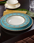 Samarkand Aquamarin Deep Plate 24cm