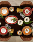 Samarkand Rubin Flat Plate 27cm