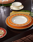 Samarkand Mandarin Deep Plate 24cm