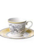 Audun Ferme Breakfast cup & Saucer – Set of 6
