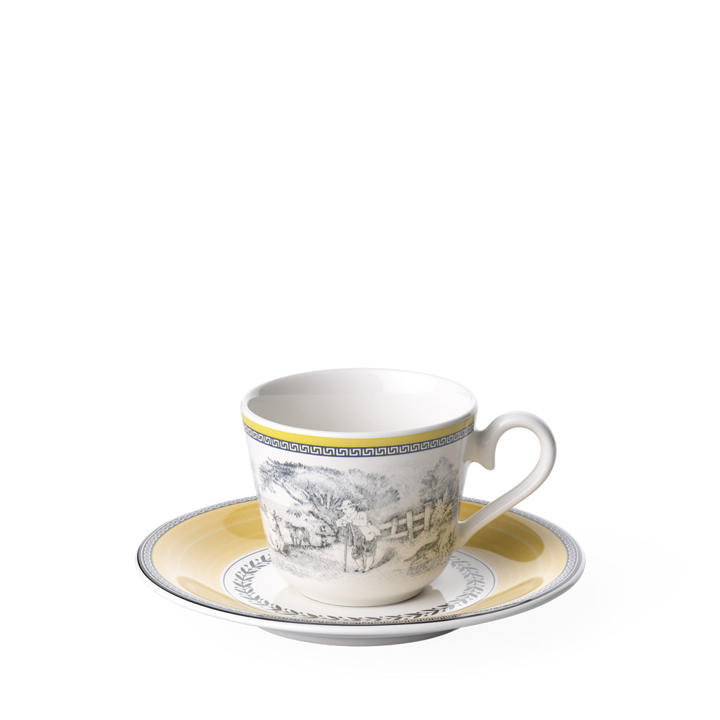 Audun Ferme Espresso cup &amp; Saucer – Set of 6