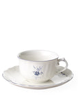 Old Luxembourg Teacup & Saucer - Set of 6