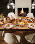 Artesano Provencal Lavender Dinner Set- 36 Pcs for 6 Persons