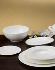 White Pearl Dinner Set- 32 Pcs for 6 Persons