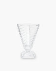 Spiral Crystal Vase with Foot H: 33.5cm