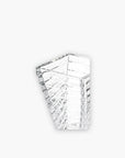 Spiral Crystal Vase with Foot H: 33.5cm