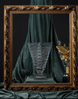 Spiral Crystal Vase with Foot H: 33.5cm