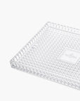 Spiral 30x25 Rectangular Tray without Foot