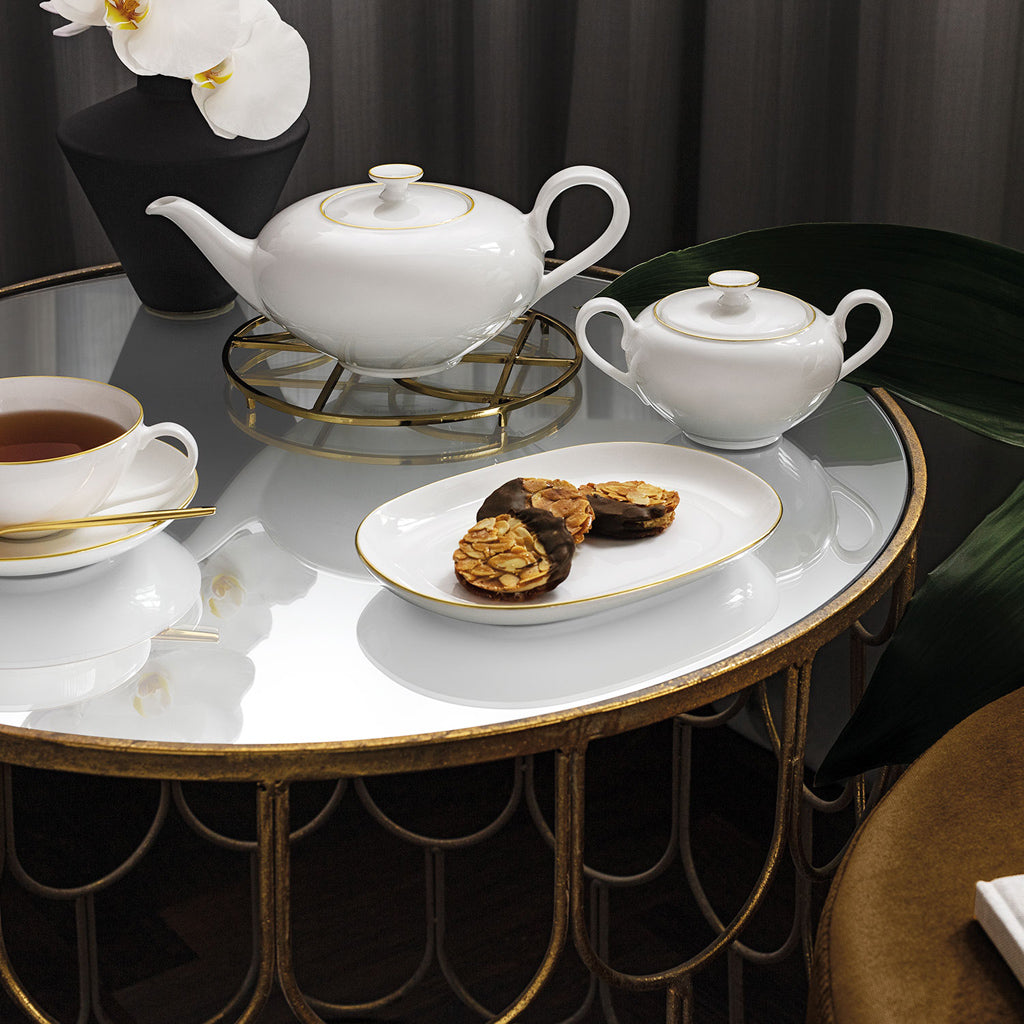 Anmut Gold Tea Set- 15 Pcs for 6 Persons