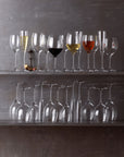 Maxima Burgundy Goblet, Set of 4 Pieces, 200 ml