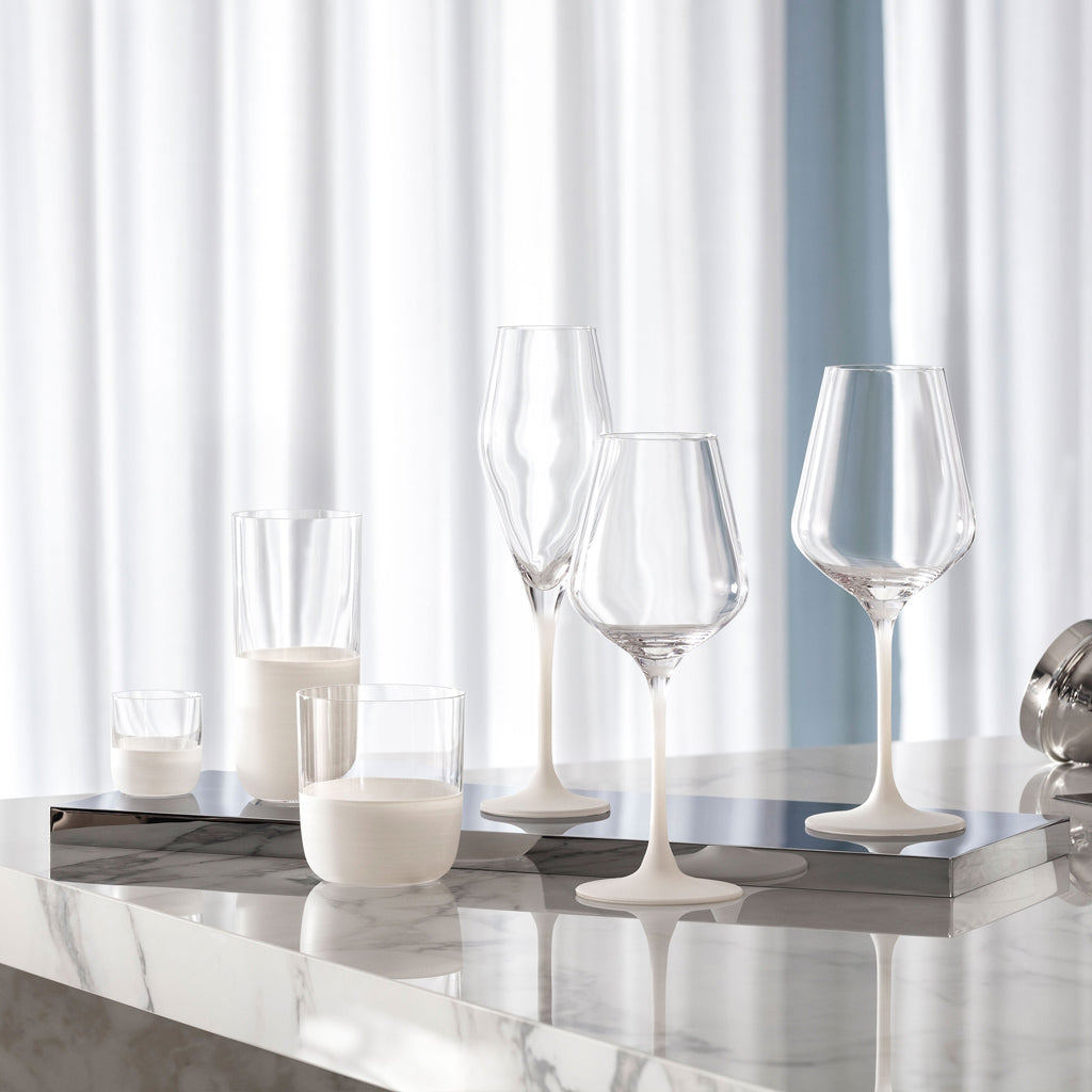 Manufacture Rock Blanc Old Fashioned Tumbler 250 ml Set Of 4 Pieces