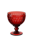 Boston Coloured Bubbly Drink Bowl Red 250 ml